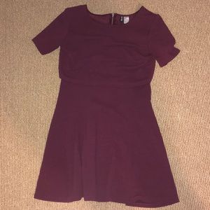 Maroon H&M Dress